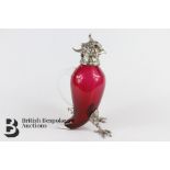 Cranberry Cultured Claret Jug