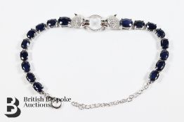 21st Century Silver Line Bracelet