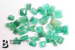 Quantity of Loose Emeralds