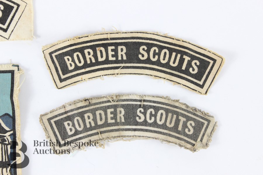 Rare Printed Cloth Insignia for the Border Scouts - Image 4 of 5