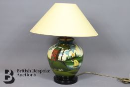 A Folk Art Lamp Base