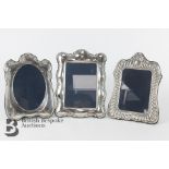 Silver and Silver Plated Photo Frames