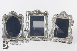 Silver and Silver Plated Photo Frames