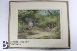 After Archibald Thorburn Signed Colour Print