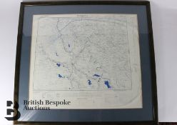 SAS Interest Silk War Escape Office Map of Baghdad