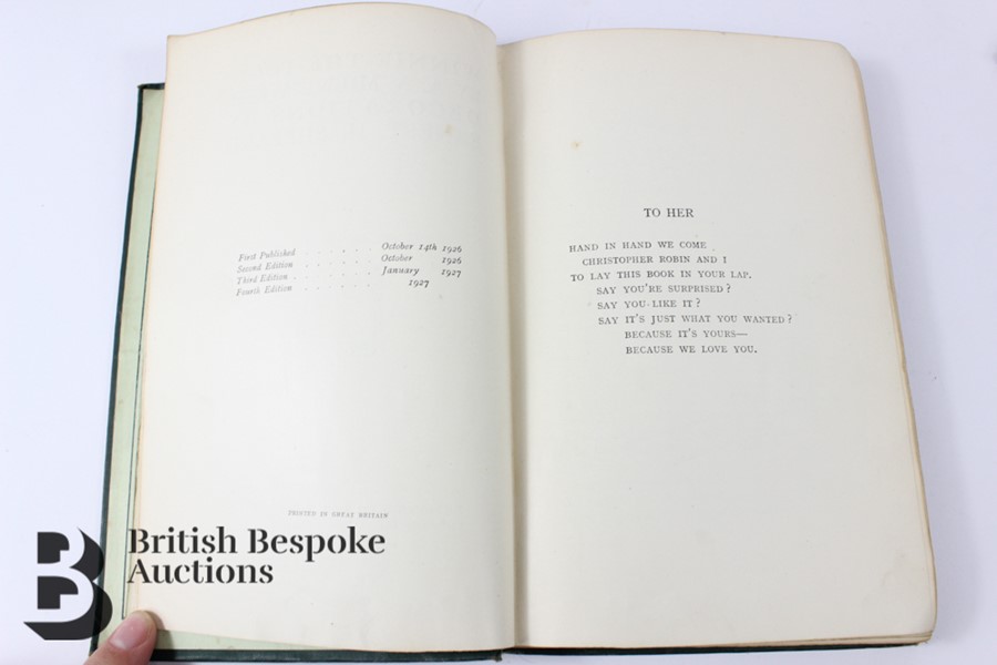 1st Edition A.A Milne The House at Pooh Corner - Image 17 of 28