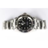 Gentleman's Vintage Stainless Steel Rolex Submariner Oyster Wrist Watch