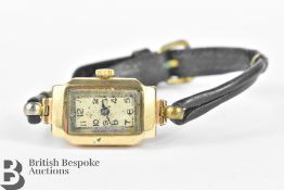 9ct Yellow Gold Cocktail Watch
