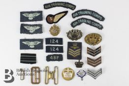 Royal Air Force and Air Training Corps Insignia and Metal Badges