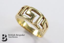 Gentleman's 18ct Yellow Gold Ring