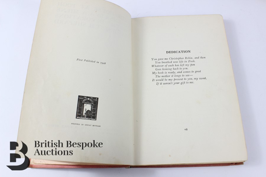 1st Edition A.A Milne The House at Pooh Corner - Image 9 of 28