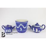 Wedgwood Tea Pots and Jardinière