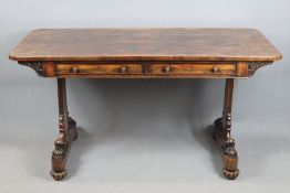 William IV Mahogany Library Table