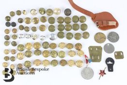 Collection of British Uniform Buttons