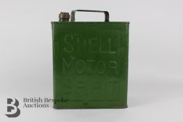 Vintage Shell Petrol Can