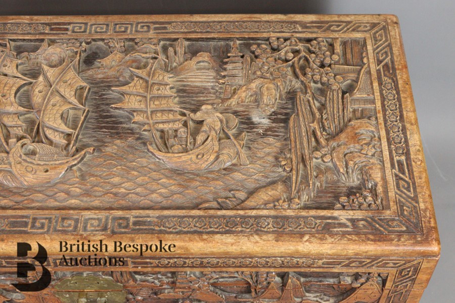 Chinese Blanket Box - Image 5 of 7