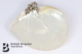 Elegant Mother of Pearl Shell Dish