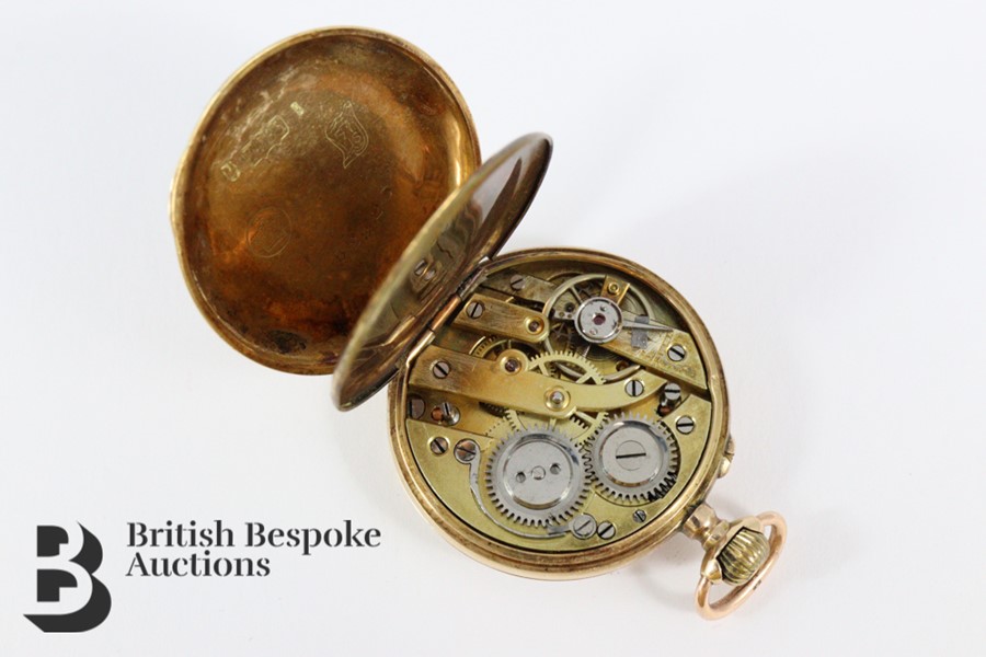 14ct Yellow Gold Ladies Pocket Watch - Image 5 of 5