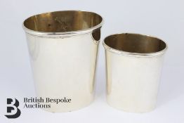 Swedish Silver Beakers