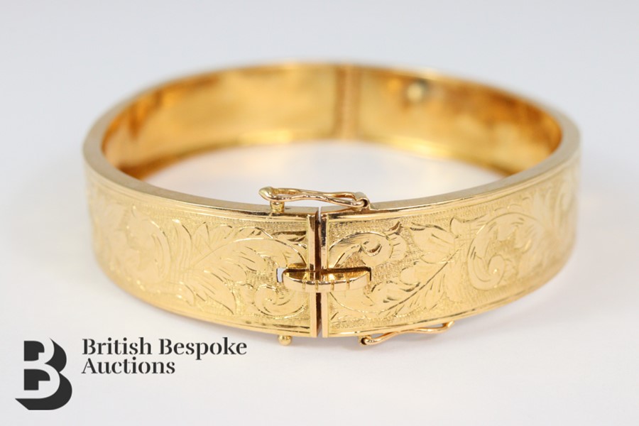 Swedish 18k Boliden Bangle - Image 3 of 4