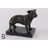 Bronze Staffordshire Terrier