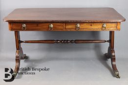 Late 18th Century Mahogany Library Table