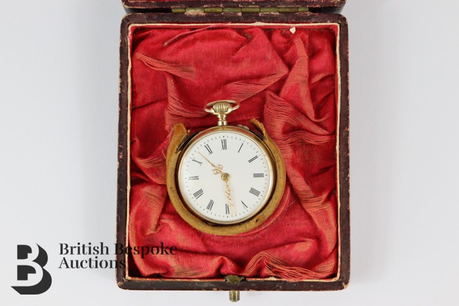 14ct Yellow Gold Ladies Pocket Watch - Image 3 of 5