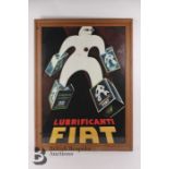 Fiat Advertising Poster