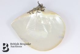 Elegant Mother of Pearl Shell Dish