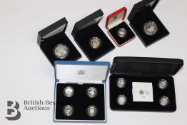 Royal Mint Silver Proof Coins