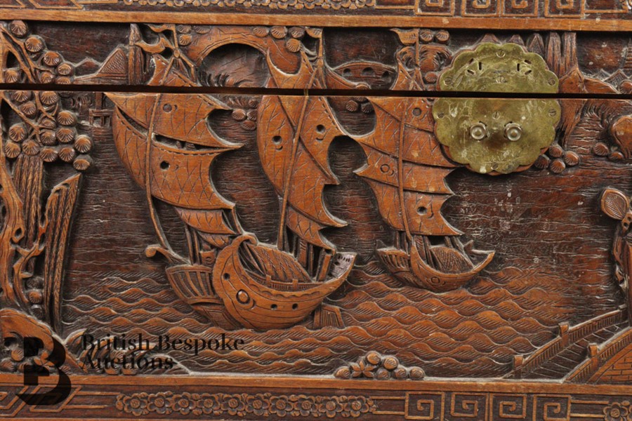 Chinese Blanket Box - Image 3 of 7