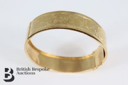 Swedish 18k Swedish Bangle