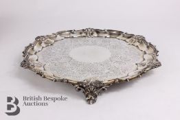 Late Victorian Silver Salver