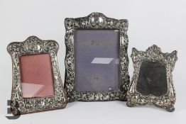 Silver Easel Back Photo Frames