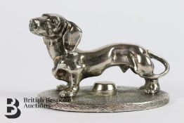 English Silver Plated Motoring Mascot