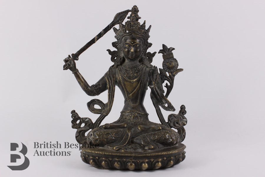 Indian Bodhisattva Figurine