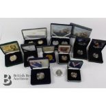 GB Silver Proof Anniversary Coins