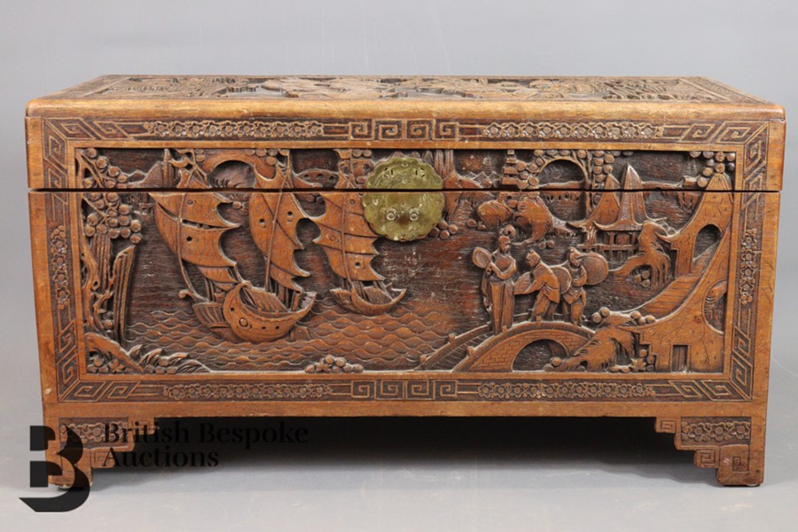 Chinese Blanket Box - Image 2 of 7