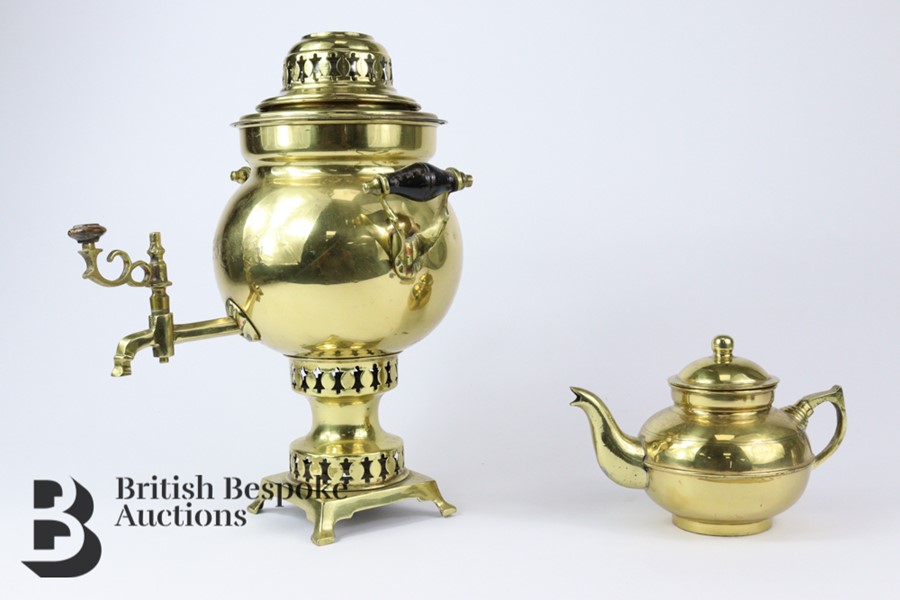 Early 20th Century Small Turkish Samovar - Image 2 of 2