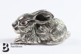 Large Silver Rabbit