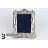 Silver Easel Back Photo Frame