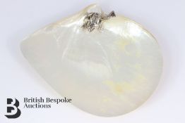 Elegant Mother of Pearl Shell Dish