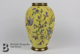Continental Porcelain Vase