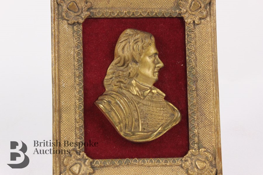 Framed Bust of Oliver Cromwell - Image 2 of 5