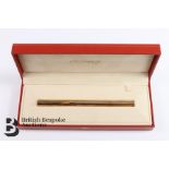 S T Dupont 18ct Gold Ink Pen