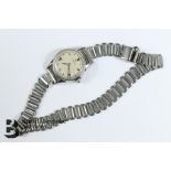 Lady's Vintage Stainless Steel Omega Wrist Watch