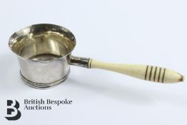 Miniature Silver Brandy Pan