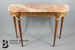 French Console Table