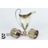 Silver Helmet Creamer