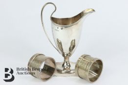 Silver Helmet Creamer